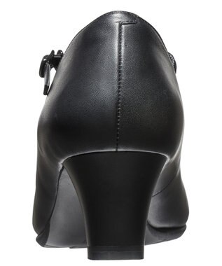 ASICS WALKING ペダラウォーキングシューズ 3E ヒール高5.0cm ブラック系