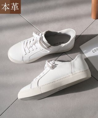 Pointer 本革スライドオンスニーカー