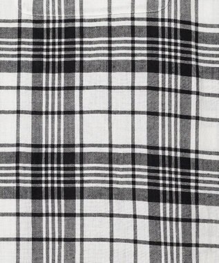 J.PRESS MEN 【J.PRESS ORIGINALS】【UNISEX】Indian Madras Open Shirts / Baggy-Fit ブラック系4