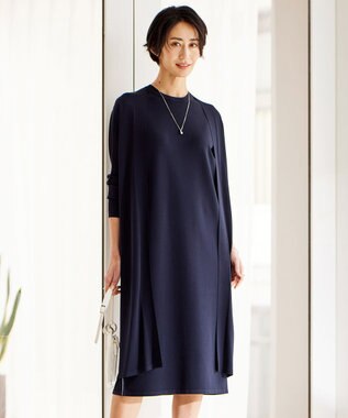 【WEB限定カラーあり・接触冷感・UVケア・洗える】 シンセティックハイゲージ ロングカーディガン