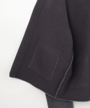 J.PRESS LADIES 【洗える】BOUCLE ニット アウター スレート系