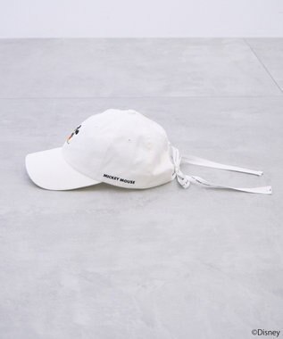 earth music&ecology Ｄｉｓｎｅｙ×Ｓｅｉｊｉ　Ｍａｔｓｕｍｏｔｏキャップ Off White