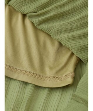 Green Parks マジョリカプリーツスカート Khaki