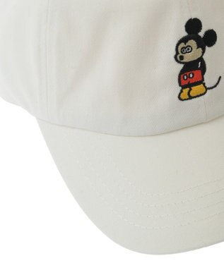 earth music&ecology Ｄｉｓｎｅｙ×Ｓｅｉｊｉ　Ｍａｔｓｕｍｏｔｏキャップ Off White