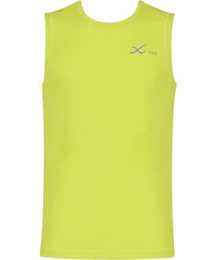 CW-X 【MEN】 CW-X トップス 【薄軽ランニングシャツ】 ノースリーブ タンクトップ Ｕネック 吸汗速乾性(本体) メンズ DLO150 /ワコール ダークブラウン