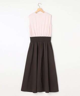 組曲 【洗える】ジャージコンビ ドレス ダークブラウン系