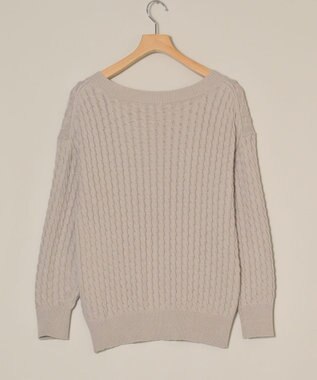 ONWARD Reuse Park 【any FAM】ニット春夏 ベージュ