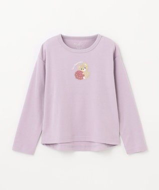 アニマルサガラ刺繍長袖Ｔシャツ / any FAM KIDS | ファッション通販