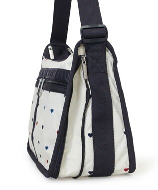 LeSportsac DELUXE EVERYDAY BAG/トリコロールハートエンブロイダリー トリコロールハートエンブロイダリー