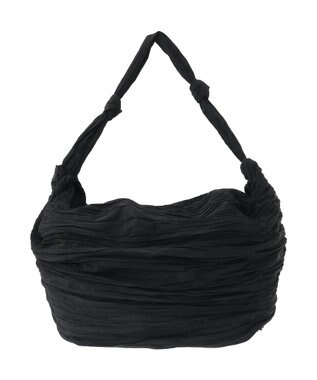 Green Parks ・ＱＵＯＮ　ワイドプリーツショルダーバッグ