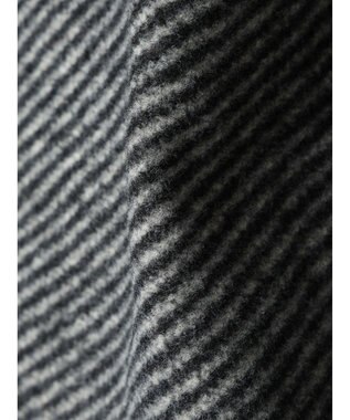 AMERICAN HOLIC ツイードライクコクーンミディコート Gray