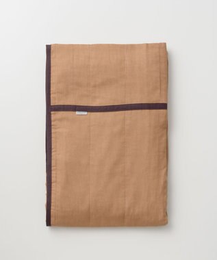 京和晒綿紗 ガーゼケット　柿渋5重合わせ