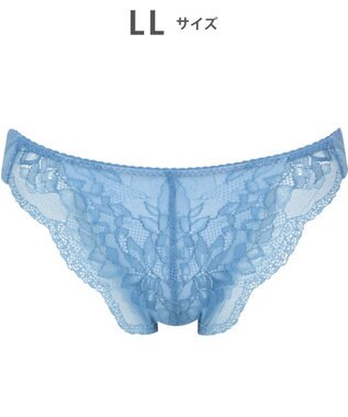 Wing Wing Lesiage 【1000シリーズ】 ペアショーツ はきこみ丈あさめ PF1000 ウイング／ワコール ブルー