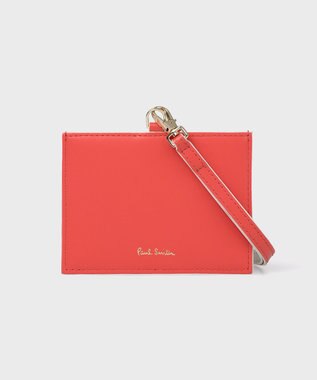 Paul Smith サプルレザー IDケース コーラル