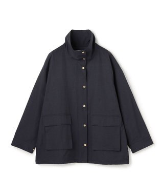 UNFILO L スタンド ZIPアウター ネイビー