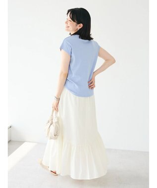 CRAFT STANDARD BOUTIQUE ティアードフレアスカート Ivory