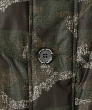 JOSEPH ABBOUD MOUNTAIN 【ECOファー/撥水/9ポケット】カモフラージュ ダウン コート カーキ系6