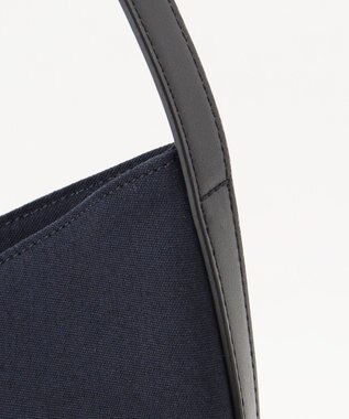 ICB リネン混ワンショルダー ネイビー系