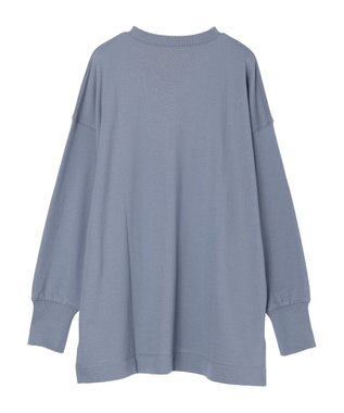 Green Parks ＢＰセンターシームミニ裏毛プルオーバー Sax