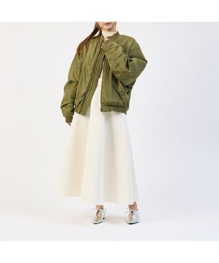 MODE ET JACOMO <carino>フレンチスクエアフラットシューティ シルバー