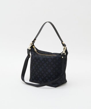 russet シンプルショルダーバッグ (CE-1243) Black/Navy