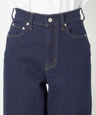 NAVE 【ReNAVE　洗える】ワイドストレッチデニム ネイビー系