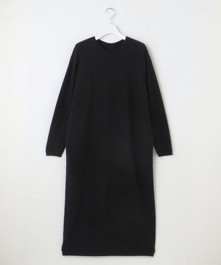 23区 S 【エステータ】マーセライズドウールカシミヤ ニットワンピース ブラック系