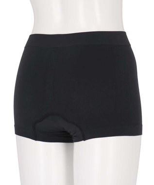 une nana cool S～LLまでワンサイズ設計　編立成型サニタリーショーツ ブラック