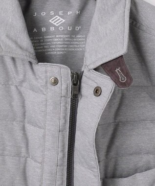 JOSEPH ABBOUD 【軽量/防風/形状記憶】インターレース ダウン ジャケット ライトグレー系
