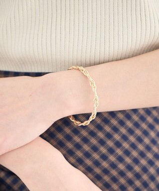 earth music&ecology ウェイビーメタルバングル