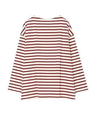 Green Parks ボーダーゆるチュニック Red