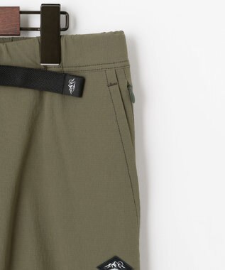 JOSEPH ABBOUD MOUNTAIN 【UNISEX】リップストップ２wayストレッチ パンツ カーキ系