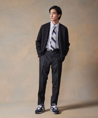 J.PRESS MEN Ｖネックカーディガン グレー系