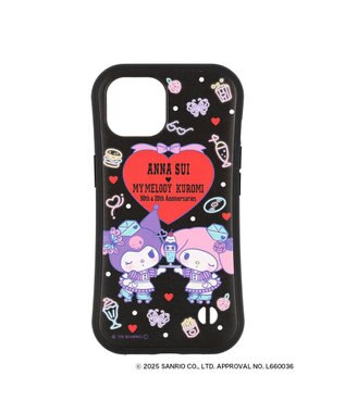 ANNA SUI ANNA SUI × MY MELODY & KUROMI iPhoneケース クロ