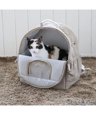 PET PARADISE ペットパラダイス リュック キャリーバッグ  シンプル ハグ＆リュック 【小型犬】 ベージュ