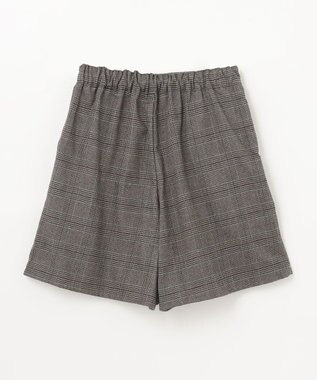 ANY KIDS チェック柄 プリーツ キュロット グレンチェック