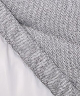 JOSEPH ABBOUD 【軽量/防風/形状記憶】インターレース ダウン ジャケット ライトグレー系