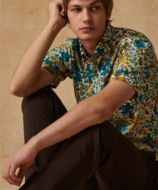 JOSEPH ABBOUD 夏パンツ【キングサイズ・洗える・ウエストも伸びる!/軽量/清涼/ストレッチ】ハイツイストドライストレッチパンツ ダークブラウン系