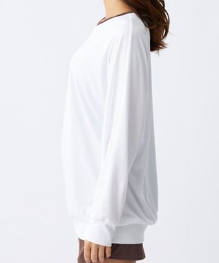 OP／FILA 【ocean pacific】ラッシュガード付き水着4点セット タンキニデザイン ブラウン