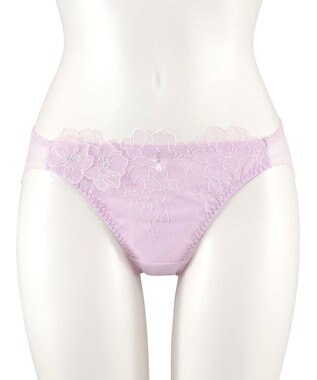 San-ai Resort（三愛水着楽園） 【SALE】エレガントコレクション【2505】バックレースショーツ パープル