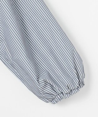 ANY L シャツコンビワンピース ネイビー