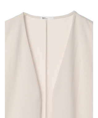 CRAFT STANDARD BOUTIQUE ジョーゼットロングジレ Ivory