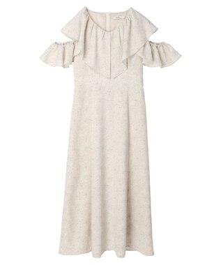 earth music&ecology ２ＷＡＹ　フリルスリーブワンピース Sax