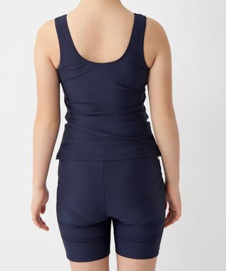 OP／FILA 【FILA】スクール水着タンキニ 上下セット ネイビー×ホワイト