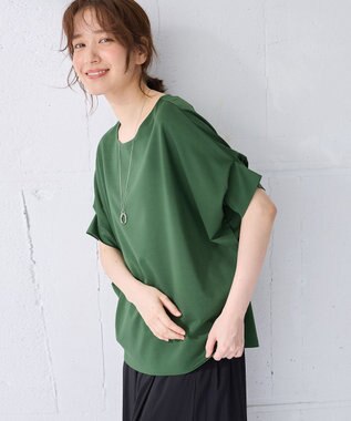 【洗濯機可】ゆるシルエットドルマンプルオーバー