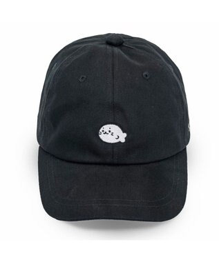 新品❗️GOOD GRIEF! 黒キャップ しろたん 刺繍キャップ 《黒》 フリーサイズ / Mother garden