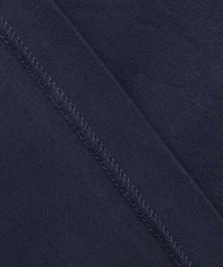 J.PRESS MEN 【UNISEX】ファブリックワッペンブルドックTシャツ ダルブルー系