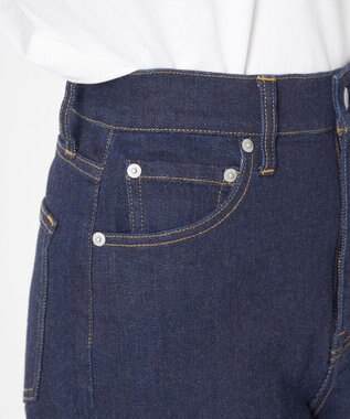 NAVE 【ReNAVE　洗える】ワイドストレッチデニム ネイビー系