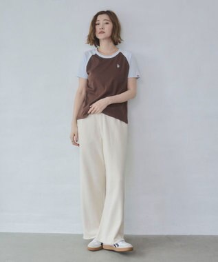 WEGO 【SMLサイズ展開】U.S. POLO ASSN.別注コンパクトTシャツ 柄1