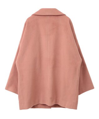 earth music&ecology オーバーテーラードジャケット　シャギー Pink